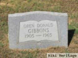 Oren Donald Gibbons