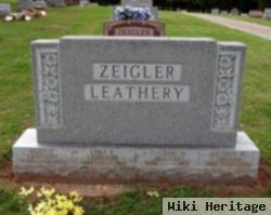 Esther May Leathery Zeigler