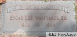 Edgar Lee Whittaker, Sr