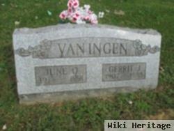 June O. Aldrich Vaningen