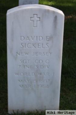 David E Sickels