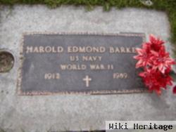 Harold Edmond Barker