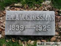 Ella Woellner Grossman