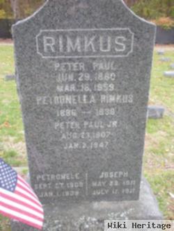 Peter Paul Rimkus, Jr