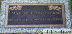 Mildred E. Perry Brown