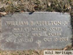 Maj William B Appleton, Jr