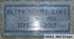 Betty Carolyn Moore Cope