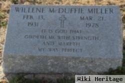 Evelyn Willene Mcduffie Miller