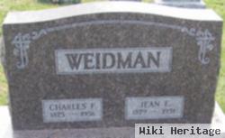 Jean E Wade Weidman