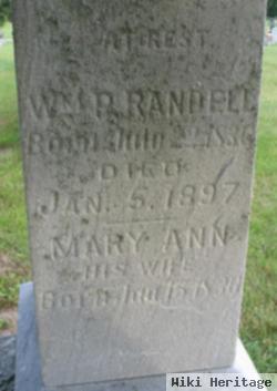 Mary Ann Russell Randell