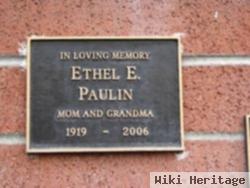 Ethel E. Paulin