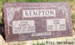 Mary Louise Edington Kempton