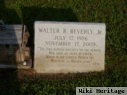 Walter E Beverly