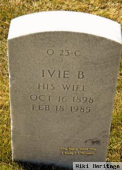 Ivie B Deaver