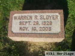 Warren Raymond Sloyer