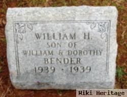 William Henry Bender, Iii