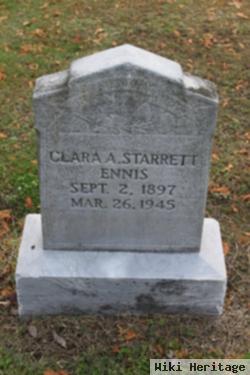 Clara S Starrett Ennis