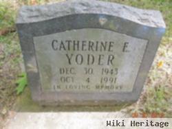 Catherine E Yoder