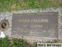 Wesley Jackson Paschal, Sr