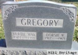 Vertie May Pennington Gregory