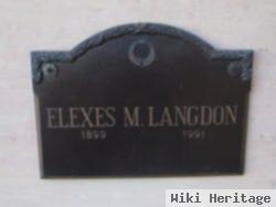 Elexes M. Heslet Langdon