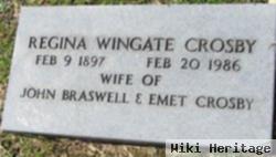 Regina Wingate Braswell Crosby