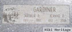 Arthur P Gardiner