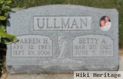 Betty A Ullman