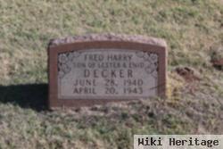 Fred Harry Decker