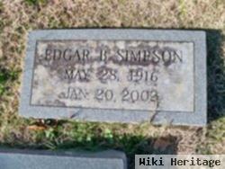 Edgar B. "eddie" Simpson