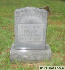 Mary Ann Durbin Miller