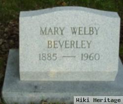 Mary Welby Beverley