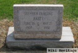 Stephen Farling Hasty