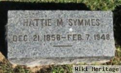 Hattie M Symmes