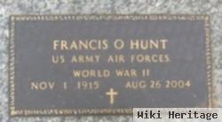 Francis O Hunt