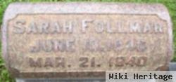 Sarah Jane Shank Follmar