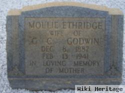 Mary A "mollie" Ethridge Godwin