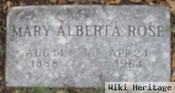 Mary Alberta Thompson Rose