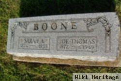 Joseph Thomas "joe" Boone