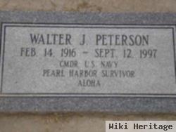 Walter J Peterson