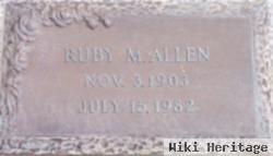 Ruby M Allen