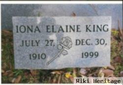 Iona Elaine "aunt Onie" King