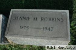 Jennie M Gruver Robbins