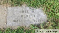 Rose A Hackett
