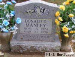 Donald D Manley