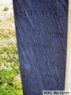 Adelia Alice Shores Mondy