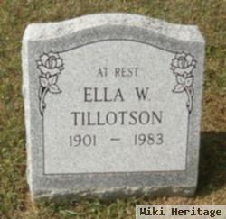 Ella Woodburn Tillotson