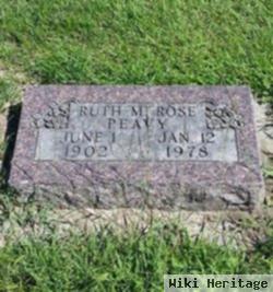 Ruth M. Rose Peavy