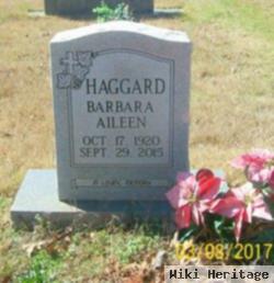 Barbara Aileen Haggard