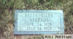 Betty Ellen Berends